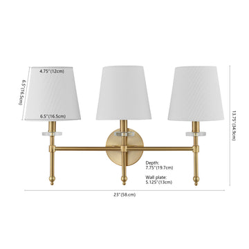 Olivia Modern Midcentury LED Vanity - JONATHAN Y